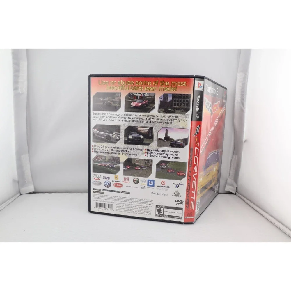 Corvette Evolution GT (PlayStation 2, PS2, 2006) CIB Complete Tested and Working